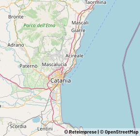 Mappa 95021 Aci Castello CT, Italia (8.04786)