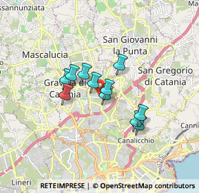 Mappa Via Kennedy, 95030 Sant'Agata Li Battiati CT, Italia (1.32455)