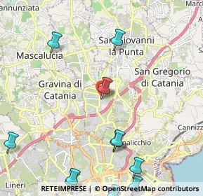 Mappa Via Giovanni Pascoli, 95030 Sant'Agata Li Battiati CT, Italia (3.28818)