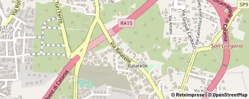 Mappa San Giovanni la Punta