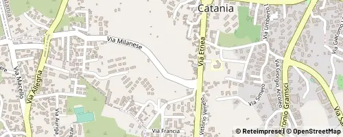 Mappa Gravina di Catania