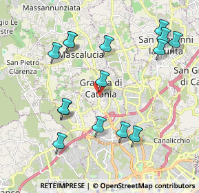 Mappa Vico Angelo Majorana, 95030 Gravina di Catania CT, Italia (2.44467)
