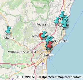 Mappa Vico Angelo Majorana, 95030 Gravina di Catania CT, Italia (7.70533)