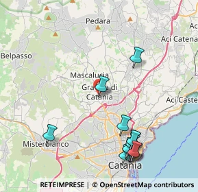 Mappa Vico Angelo Majorana, 95030 Gravina di Catania CT, Italia (5.37308)