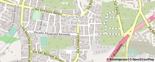 Mappa Sant’Agata li Battiati