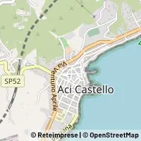 Karte Aci Castello