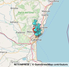 Mappa Via Pigno de Marco, 95030 Gravina di Catania CT, Italia (44.36)