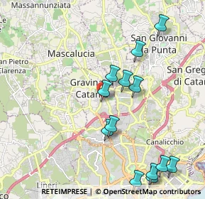 Mappa Via Pigno de Marco, 95030 Gravina di Catania CT, Italia (2.55154)
