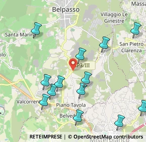 Mappa Bivio Aspro - Zona Industriale - Piano Tavola, 95032 Belpasso CT, Italia (2.62615)