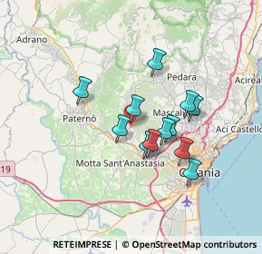 Mappa Bivio Aspro - Zona Industriale - Piano Tavola, 95032 Belpasso CT, Italia (6.0025)