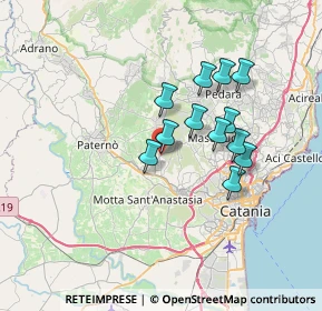 Mappa Bivio Aspro - Zona Industriale - Piano Tavola, 95032 Belpasso CT, Italia (6.3225)