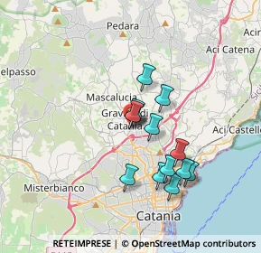 Mappa Via Giorgio Arcoleo, 95030 Gravina di Catania CT, Italia (3.12692)