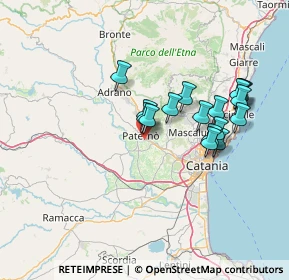 Mappa Via Ruggero Leoncavallo, 95047 Paternò CT, Italia (14.36235)