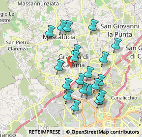 Mappa Via Milanese, 95030 Gravina di Catania CT, Italia (1.93)