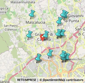 Mappa Via Milanese, 95030 Gravina di Catania CT, Italia (2.24125)