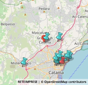 Mappa Via Milanese, 95030 Gravina di Catania CT, Italia (4.78667)