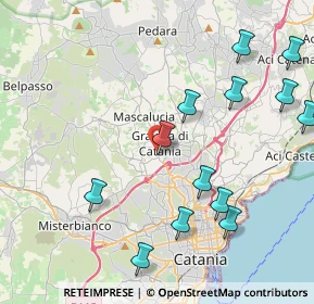 Mappa Via Milanese, 95030 Gravina di Catania CT, Italia (5.35308)