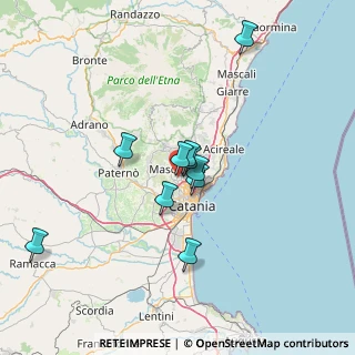 Mappa Via Galassia, 95123 Catania CT, Italia (16.52091)
