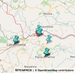 Mappa Via Sardegna, 94100 Enna EN, Italia (15.53417)