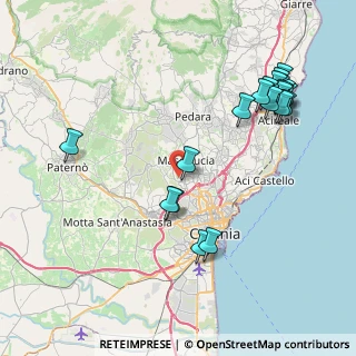 Mappa Via Adone, 95123 Catania CT, Italia (10.62)