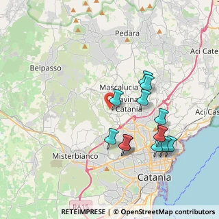 Mappa Via Adone, 95123 Catania CT, Italia (4.19583)