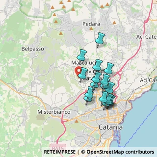 Mappa Via Adone, 95123 Catania CT, Italia (3.48588)