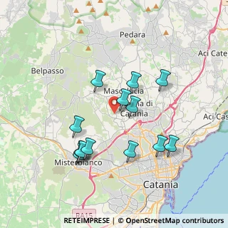 Mappa Via Adone, 95123 Catania CT, Italia (3.90538)