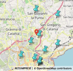 Mappa Via Lipari, 95037 San Giovanni La Punta CT, Italia (2.80417)