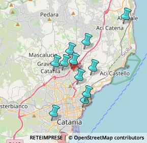 Mappa Via Lipari, 95037 San Giovanni La Punta CT, Italia (3.71417)