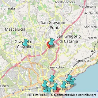 Mappa Via Duca degli Abruzzi, 95027 San Giovanni La Punta CT, Italia (3.75727)