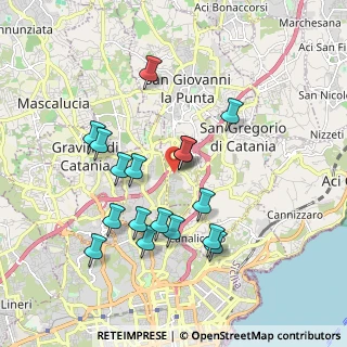 Mappa Via Duca degli Abruzzi, 95027 San Giovanni La Punta CT, Italia (2.00059)