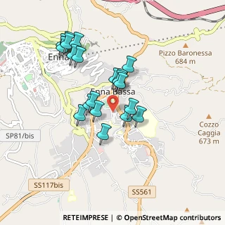 Mappa Via dei Gerani, 94100 Enna EN, Italia (0.888)
