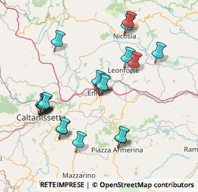 Mappa Via dei Gerani, 94100 Enna EN, Italia (17.8165)
