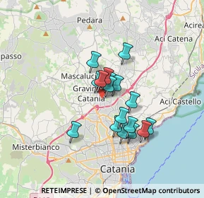 Mappa Via Salvatore Quasimodo, 95030 Sant'Agata Li Battiati CT, Italia (2.72824)