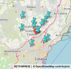 Mappa Via Salvatore Quasimodo, 95030 Sant'Agata Li Battiati CT, Italia (2.77833)
