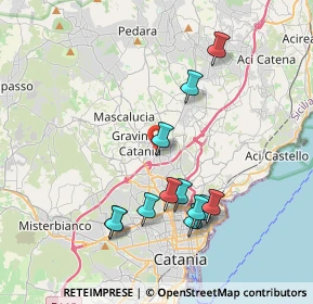 Mappa Via Salvatore Quasimodo, 95030 Sant'Agata Li Battiati CT, Italia (4.26833)