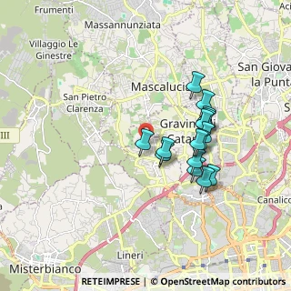 Mappa Via Mariani, 95123 Catania CT, Italia (1.73667)