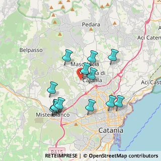 Mappa Via Mariani, 95123 Catania CT, Italia (3.88538)