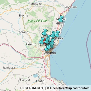 Mappa Via Mariani, 95123 Catania CT, Italia (6.73727)