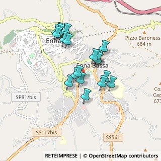 Mappa Via Val D'Aosta, 94100 Enna EN, Italia (0.8385)