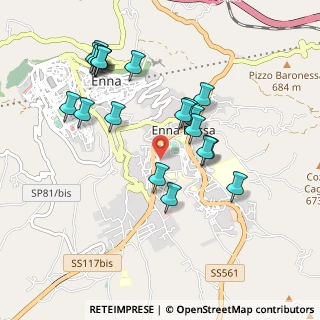 Mappa Via Val D'Aosta, 94100 Enna EN, Italia (1.0835)