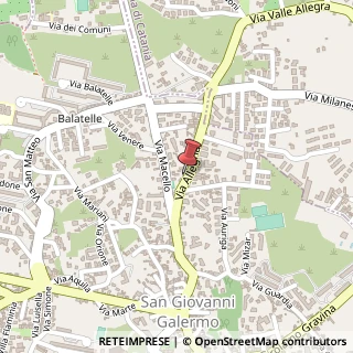 Mappa Via Allegria, 40, 95123 Catania, Catania (Sicilia)