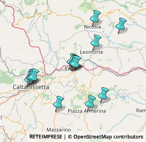 Mappa Viale dell'Unità d'Italia, 94100 Enna EN, Italia (15.71429)