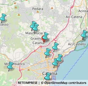 Mappa Via A. di Sangiuliano, 95030 Sant'Agata Li Battiati CT, Italia (5.32833)