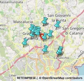 Mappa Via A. di Sangiuliano, 95030 Sant'Agata Li Battiati CT, Italia (1.39813)