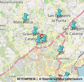Mappa Via A. di Sangiuliano, 95030 Sant'Agata Li Battiati CT, Italia (3.7845)