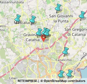 Mappa Via A. di Sangiuliano, 95030 Sant'Agata Li Battiati CT, Italia (2.36545)