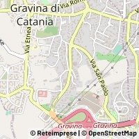 Mapa Gravina di Catania