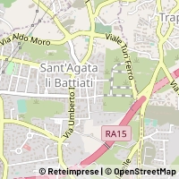 Map Sant'Agata li Battiati