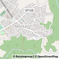 Mapa Montà